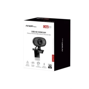 WebCam Argom Tech CAM20, HD 720P - ARG-WC-9120BK - Outros