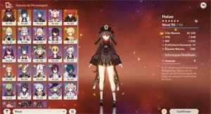 HUTAO + STAFF OF HOMA+ YELAN + JEAN + ESPADA CELESTIAL - Genshin Impact
