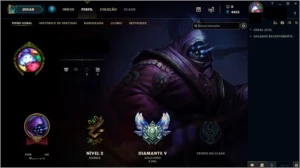 conta diamante 5 - League of Legends LOL