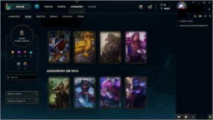 conta diamante 5 - League of Legends LOL