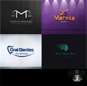 24h Logomarca Logotipo Criação Marca Criar Logo Design HD - Serviços Digitais