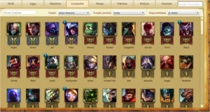 CONTA DIAMANTE 5 103 CAMPEÕES 26+ SKINS IMPERDÍVEL - League of Legends LOL
