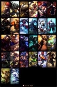 CONTA DIAMANTE 5 103 CAMPEÕES 26+ SKINS IMPERDÍVEL - League of Legends LOL