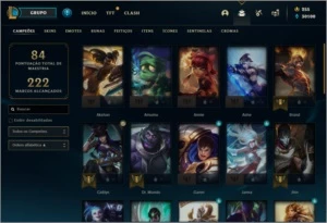CONTA LEVEL 122 - PRATA IV - 10 PDL - COM EA PARA MUDAR NICK - League of Legends LOL