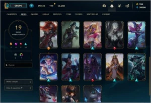 CONTA LEVEL 122 - PRATA IV - 10 PDL - COM EA PARA MUDAR NICK - League of Legends LOL