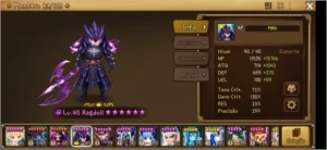 Conta summoner wars global Ld nat 5 RAGDOLL - Summoners War
