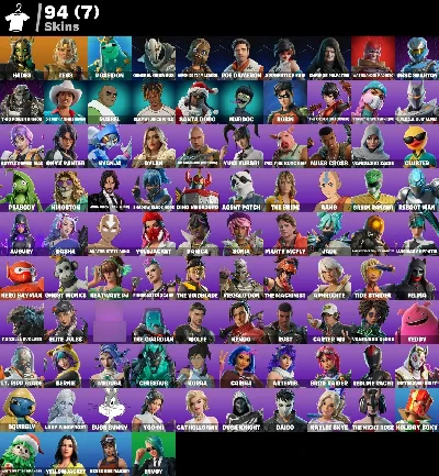 Conta Fortnite | 94 Skins | Aang| Entrega automática!