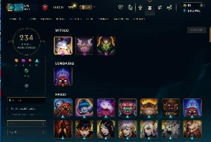 Conta Lol Lv 420 / 236 Skin (3 Ultimate) Full Acesso - League of Legends