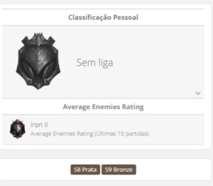 CONTA FEMININA LEVEL 70 UNRANKED - League of Legends LOL