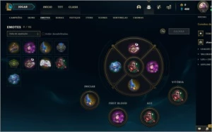CONTA FEMININA LEVEL 70 UNRANKED - League of Legends LOL