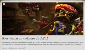 CONTA PBE/ATP (servidor de teste do lol) - League of Legends