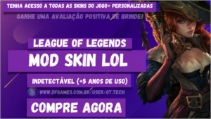 LEAGUE OF LEGENDS * MOD (100% INDETECTÁVEL ) LOL