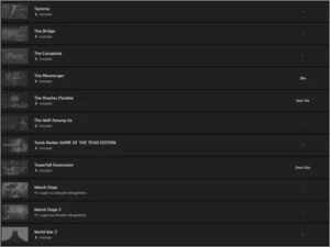 VENDO CONTA EPIC GAMES 3 tomb raider,gtav,hitman,dbd... etc - Outros