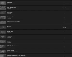 VENDO CONTA EPIC GAMES 3 tomb raider,gtav,hitman,dbd... etc - Outros