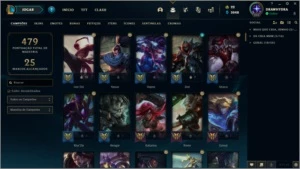 Conta League of Legends - Prata IV (Parada) LOL