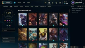 Conta League of Legends - Prata IV (Parada) LOL