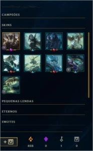 SMURF PLATINA 2 - 45V 20L - League of Legends LOL