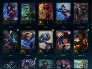 SMURF PLATINA 2 - 45V 20L - League of Legends LOL
