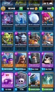 Conta CLASH ROYALE LvL 13
