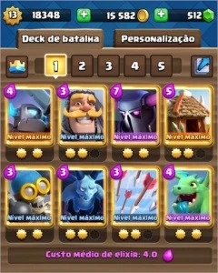 Conta CLASH ROYALE LvL 13
