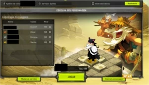 Conta dofus Enu 199, Zobal 168, Eniripsa 163, Sacrier 162