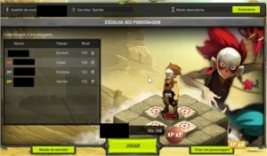 Conta dofus Enu 199, Zobal 168, Eniripsa 163, Sacrier 162