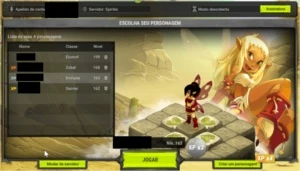 Conta dofus Enu 199, Zobal 168, Eniripsa 163, Sacrier 162