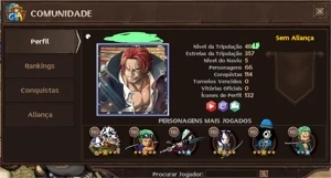CONTA GRAND LINE ADVENTURES - Tibia