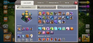 Cv14 Bem Upado Th14 C/ 6 construtor Barato - Clash of Clans
