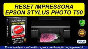 Reset Epson Almofadas com Tinta Cheia - Stylus Photo T50 - Outros