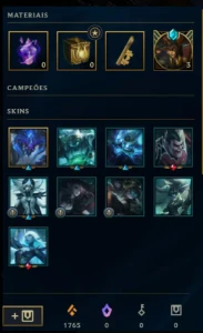 Conta mestre - League of Legends LOL