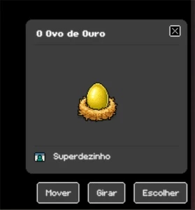 Conta HABBO com (O OVO DE OURO)