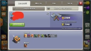 Conta Cv12 + Cv10 + Cv10 + Clãn lvl 12 - Clash of Clans