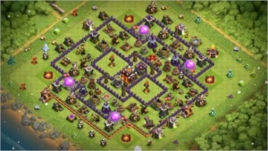 Conta Cv12 + Cv10 + Cv10 + Clãn lvl 12 - Clash of Clans