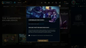 Conta Lol - Diamante 4, 56% De Wr(E-Mail Não Verificado) - League of Legends