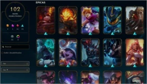 CONTA COM 102 SKIN'S E NÍVEL 328 - League of Legends LOL