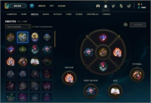 Conta diamante 4 barata com 4 skins e 26 champs - League of Legends LOL