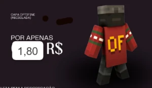 Capa Optifine (Compartilhada)