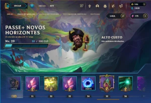 Conta LOL 100% HANDLEVEL Com Passe Tft Quase Completo  - League of Legends