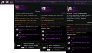 Skins, Platinium Lost Ark! Lawmaker e Especial! - Steam