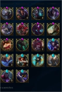 Conta Gold 1  LOL | Não é smurf | lvl 303 | Falta 26 champs - League of Legends