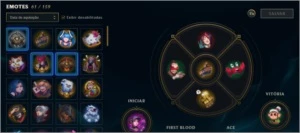 Conta Gold 1  LOL | Não é smurf | lvl 303 | Falta 26 champs - League of Legends