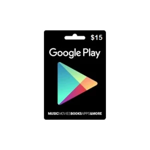 Gift Card - Google Play 15$ - Gift Cards