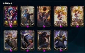 conta lol todos os champs muitas skins - League of Legends
