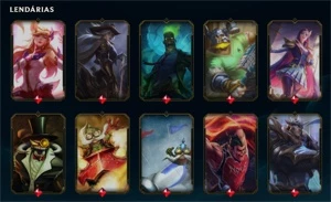 conta lol todos os champs muitas skins - League of Legends