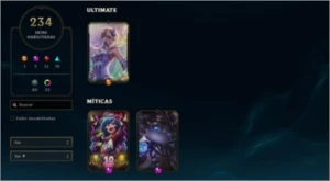 Conta diamante e com muitas skins ! - League of Legends LOL