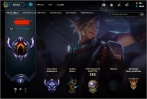 Conta diamante e com muitas skins ! - League of Legends LOL