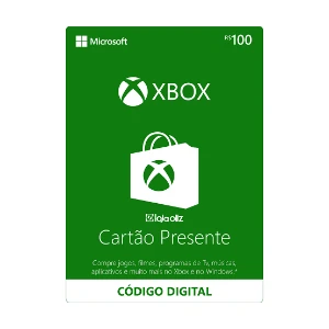 Gift Card Xbox - 100 reais - Gift Cards