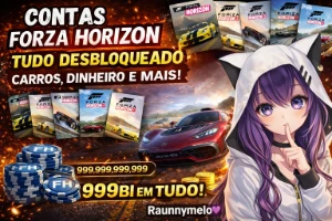 Conta Forza Horizon5 I Tudo Upado Desbloqueado I +999Bi Tudo