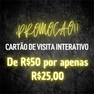 Cartão de Visita Interativo - Serviços Digitais